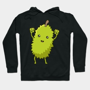 Kawaii Cartoon Durian Hoodie